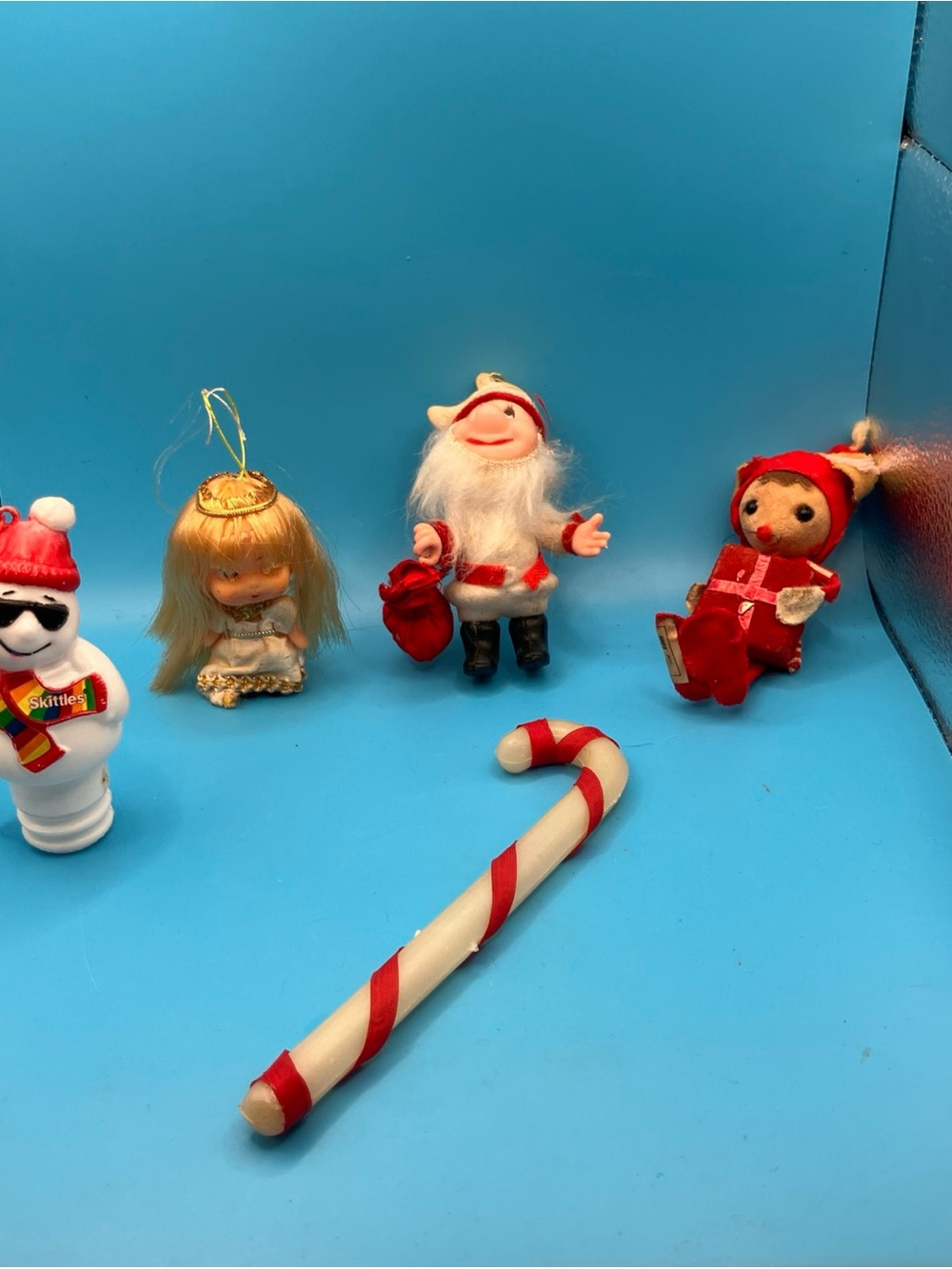 Lot Of 5 Vintage Christmas Ornaments